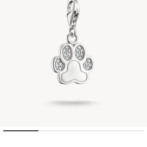 Thomas Sabo Silver Paw Print Charm